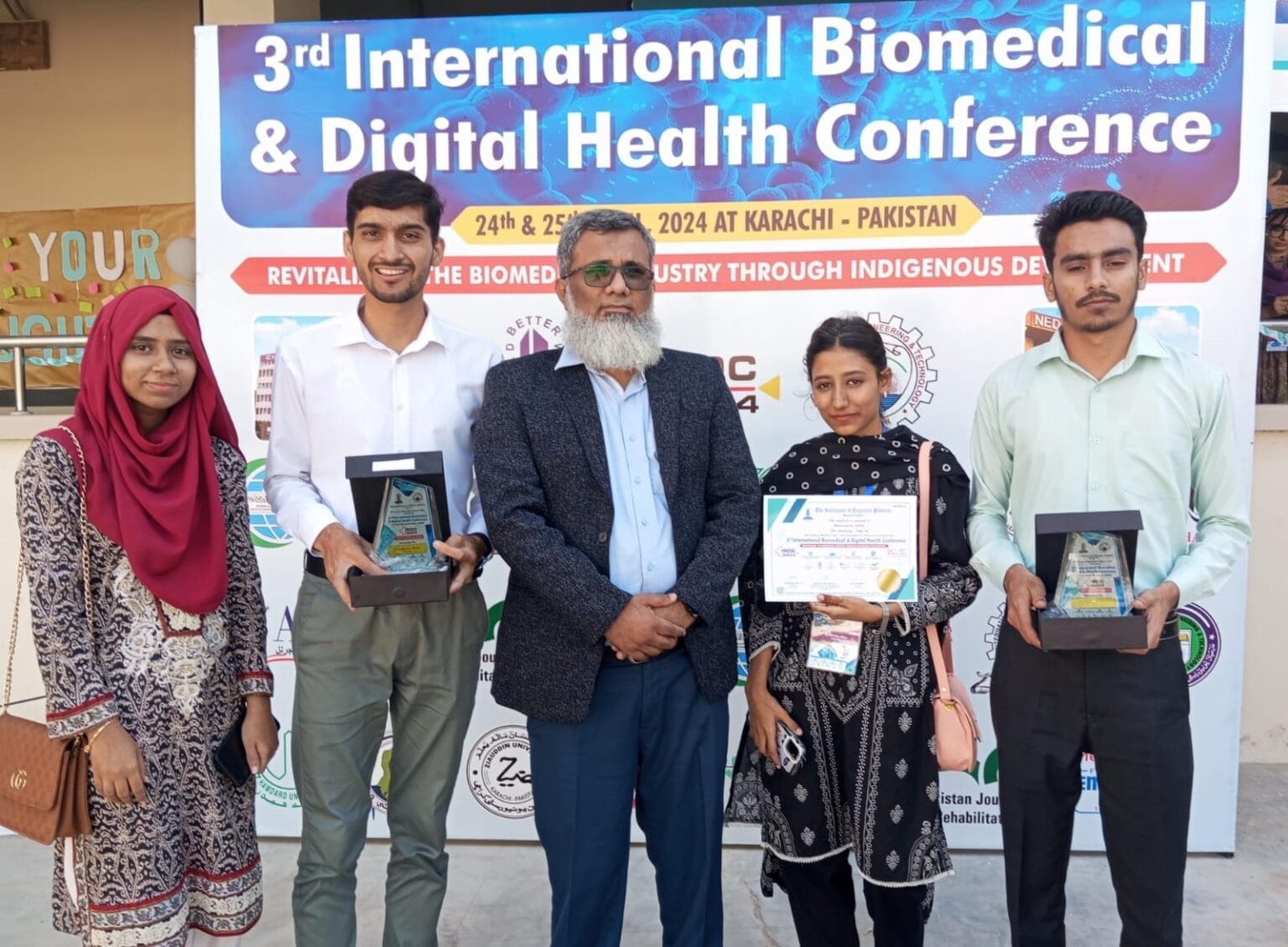 Biomedical Engineering Students Win Second Prize at NEDUET 3rd IBDC ...
