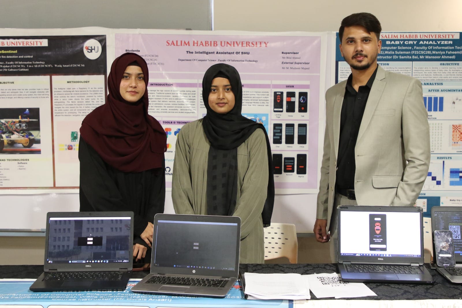 Computer Science Final Year Project Exhibition – Salim Habib University