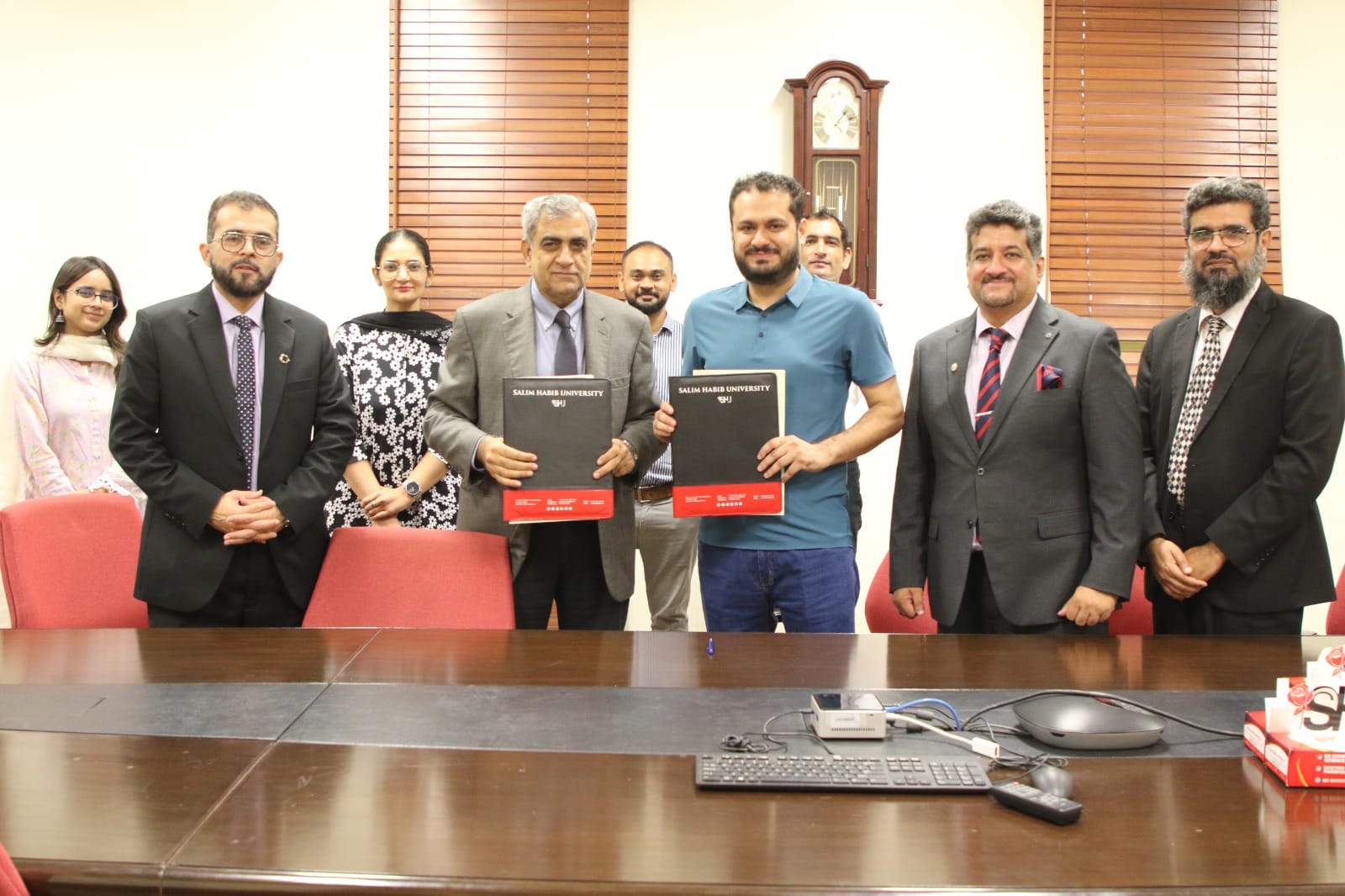 MOU – SHU X Titan College – Salim Habib University